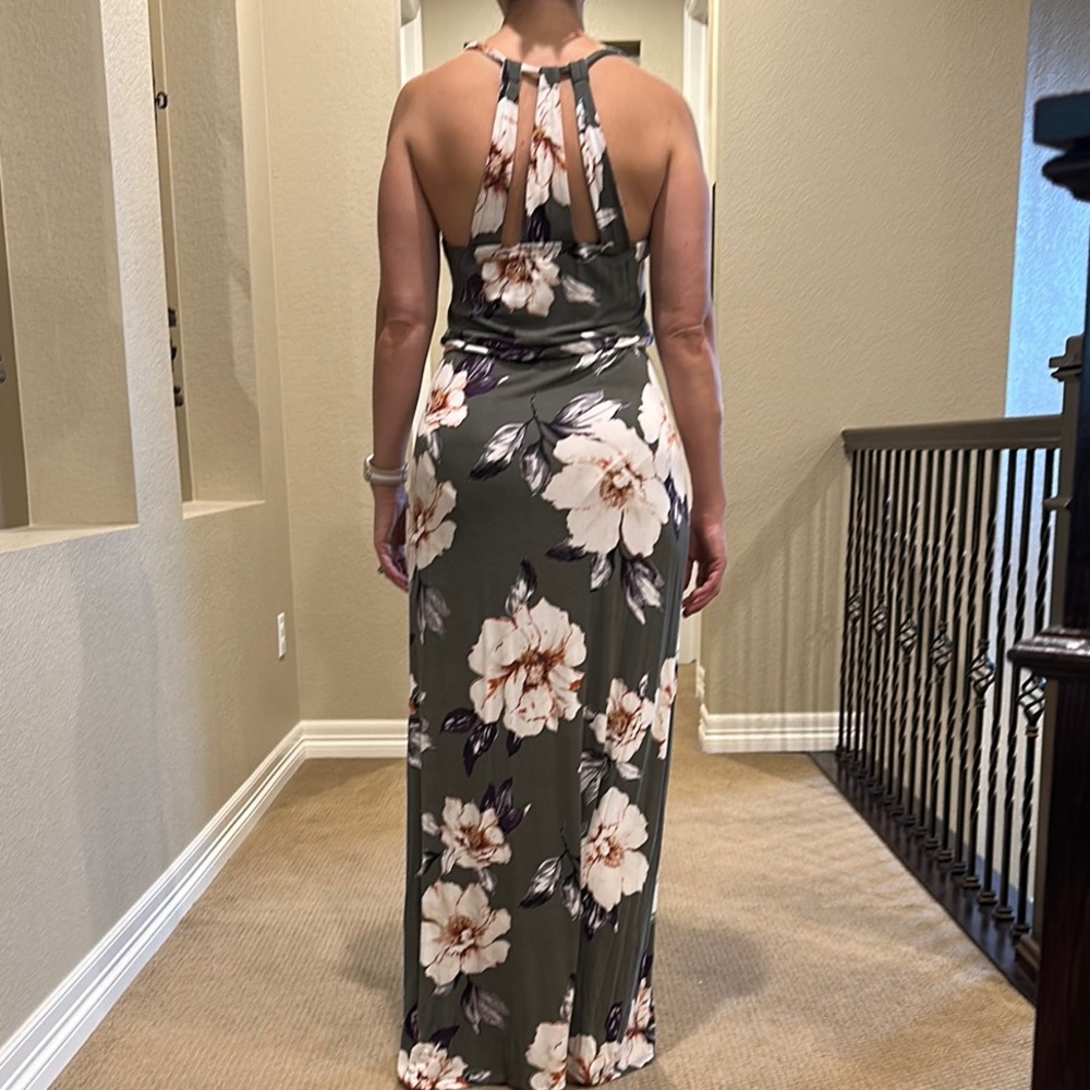 Nine Britton Pink Maxi Dress Casual Resort Wear - Picture 3 of 6